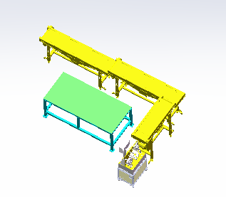 B4844-数据线标签加工生产线sw17