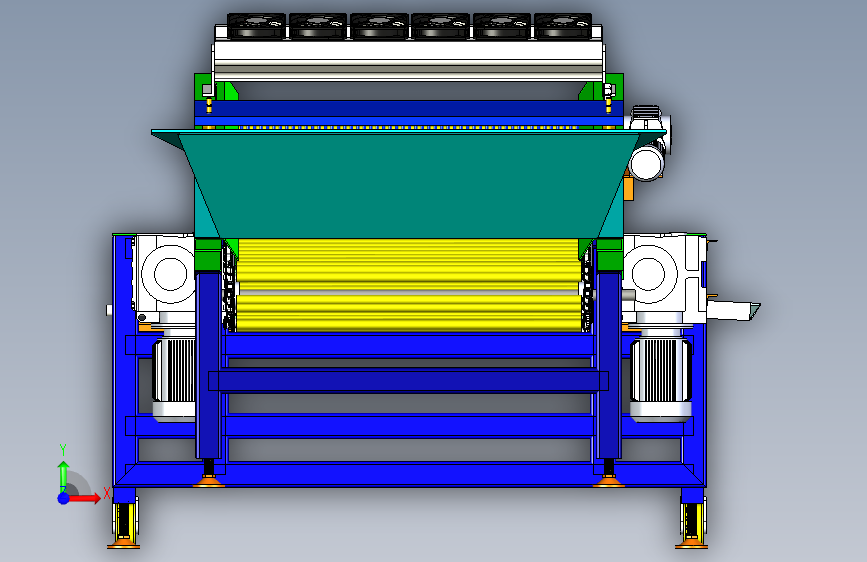B4877-水果分级机(sw18可编辑+cad)