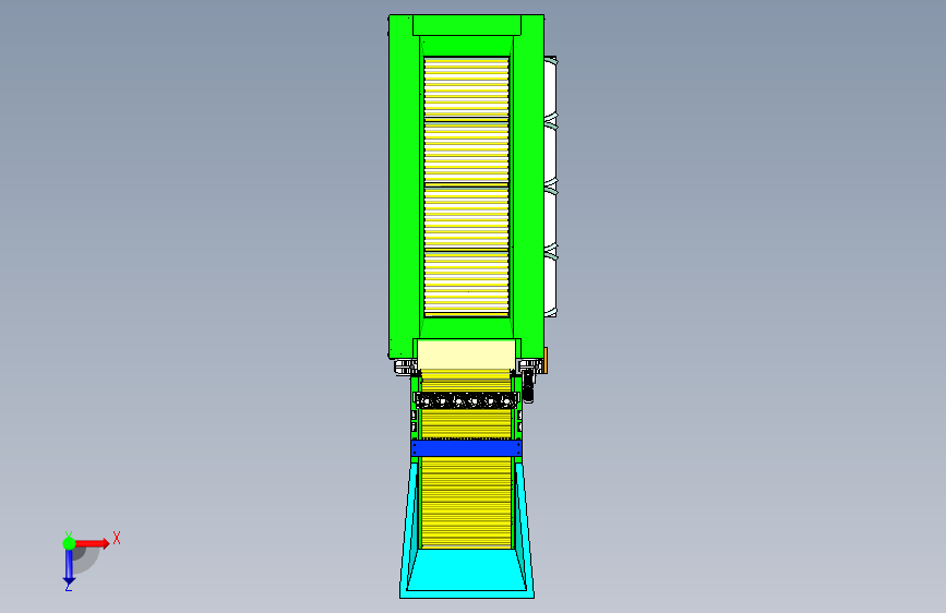B4877-水果分级机(sw18可编辑+cad)