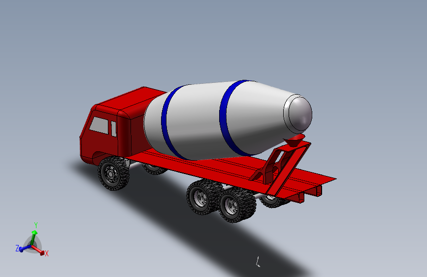 8方水泥罐车