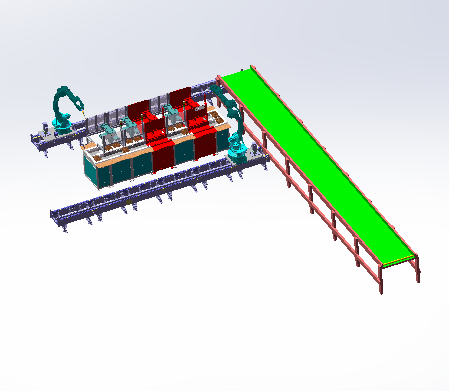 B5039-纸箱自动喷码印刷生产线sw17