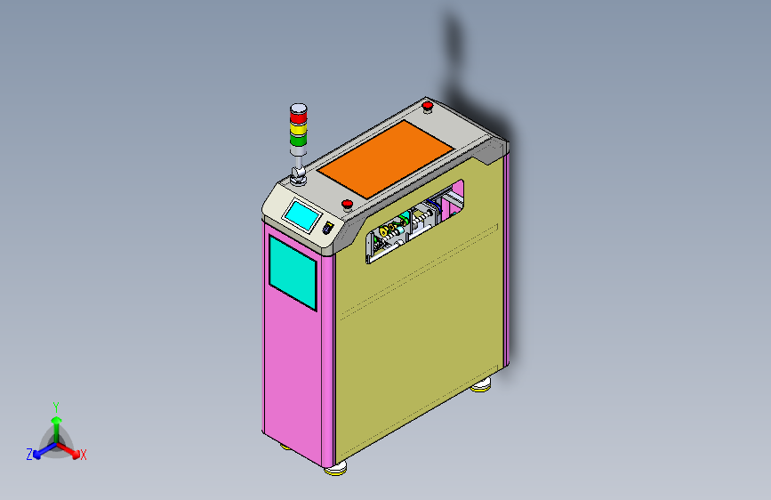 B5195-PCB平行移载机sw16可编辑
