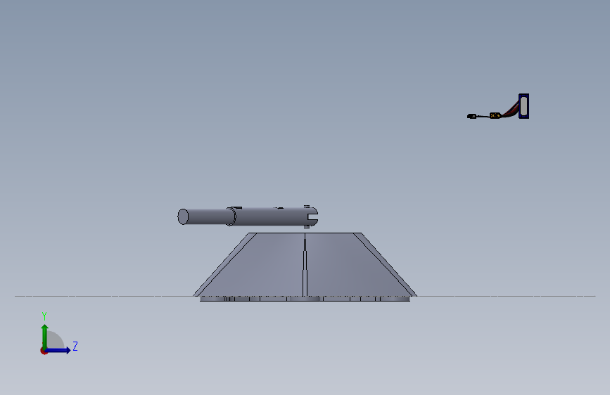 3D+打印六轴飞行器+无人机 左侧视图