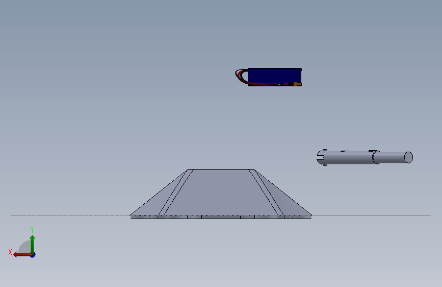 3D+打印六轴飞行器+无人机 背面视图