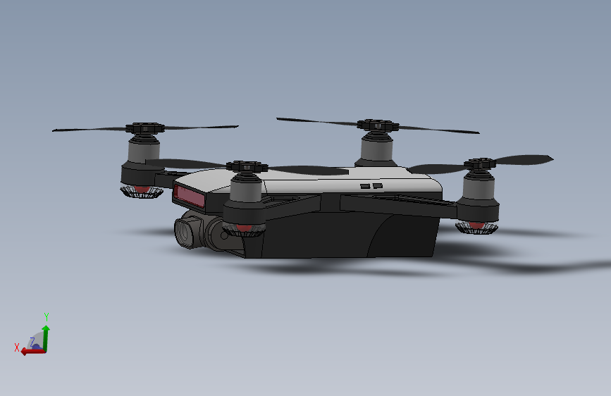 DJI+火花迷你+无人机