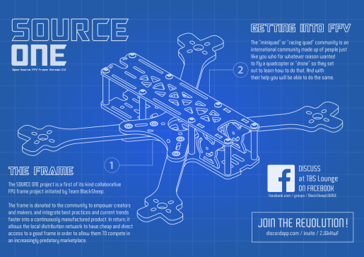 SOURCE+ONE+v0.2+-+组装模型+无人机