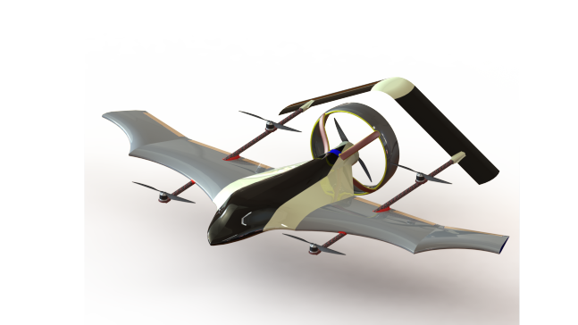 氢动力垂直起降无人机+无人机