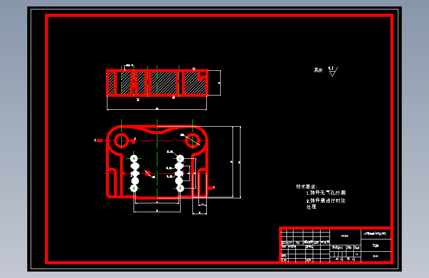 压线卡冲压成形工艺及模具设计-钩形件【含9张CAD图纸】