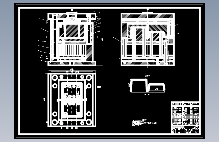 折页盒塑料成型工艺及模具设计-注塑模具【含9张CAD图纸】