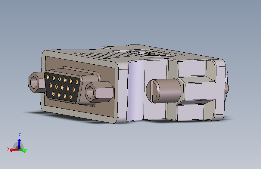 002-VGA-DVI 转 VGA  STEP  STL  SW