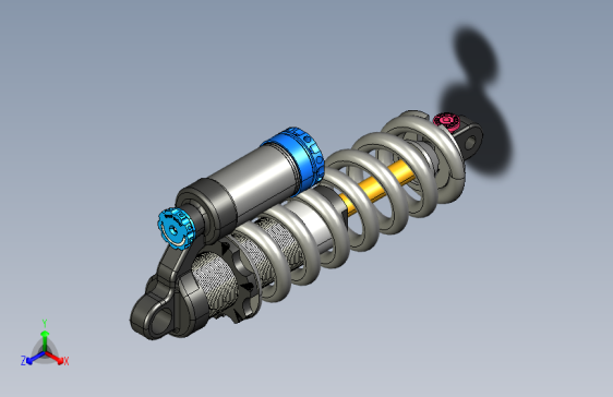 Y5000-减震器+++DHX+5.0+REAR+SHOCK+STEP