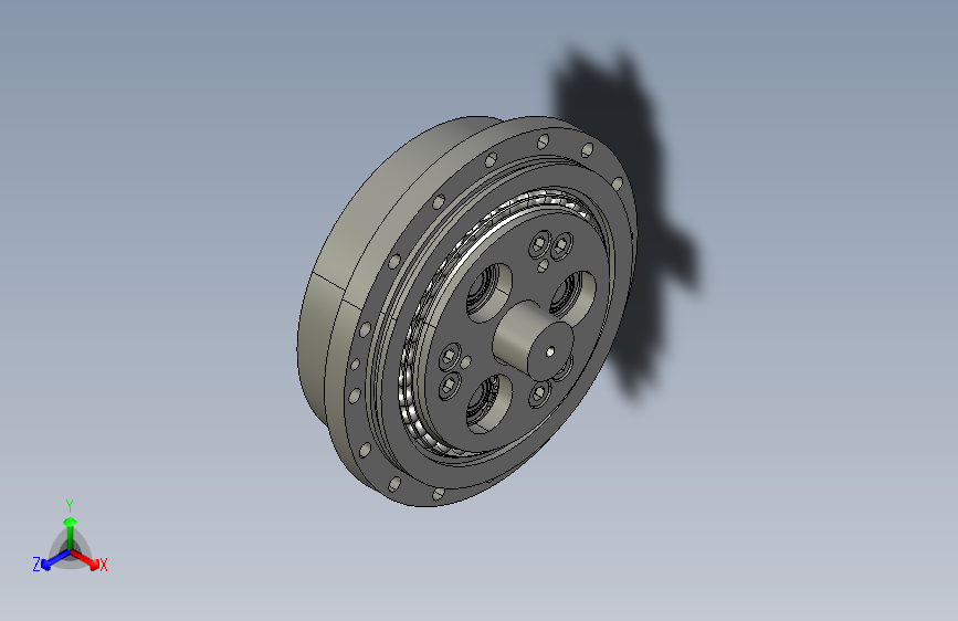 Y4072-行星齿轮减速器planetary-cyclo-drive-speed-reducer+STP+IGS