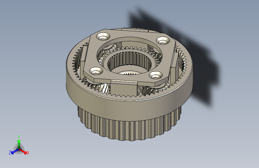 Y4094-行星齿轮减速器planetary-gear-system-1+SW
