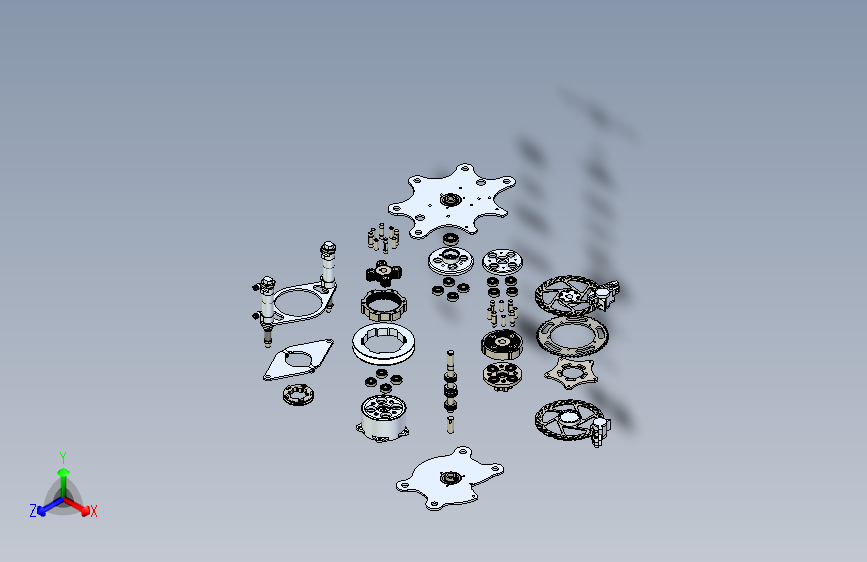 Y4096-行星齿轮减速器pneumatically-switched-planetary-gearbox+SW+STP
