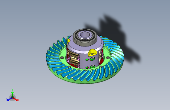 Y4103-行星齿轮减速器torsen-differential-type-a-2+STP