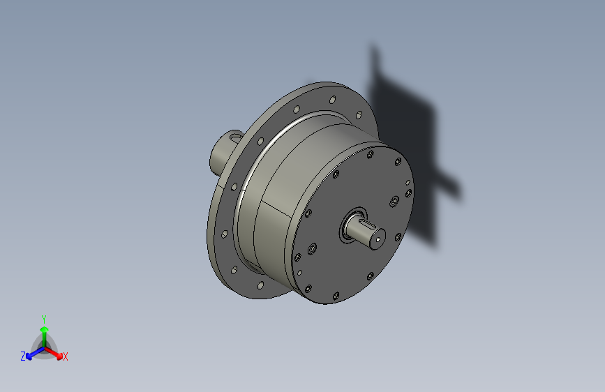 Y4105-行星齿轮减速器two-stage-planetary-gearbox-1+STP