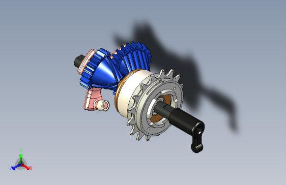 Y4120-行星齿轮减速器infinite-variable-transmission-ivt-hub+SW+STP