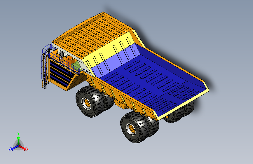 Y4271-卡车+Belaz+75710+dump+truck+INVENTOR+STP