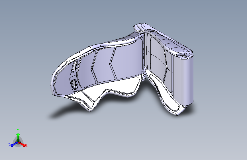 Y4281-汽车座椅+++racing-seat-2+CATIA+IGS+STL