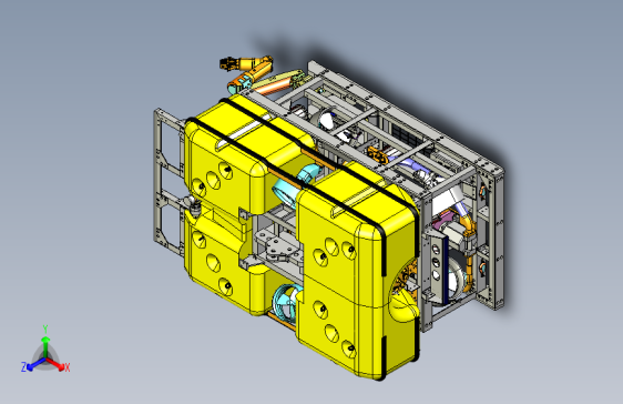 Y4307-海底探测器+ROV+ROV+Workclass+STP