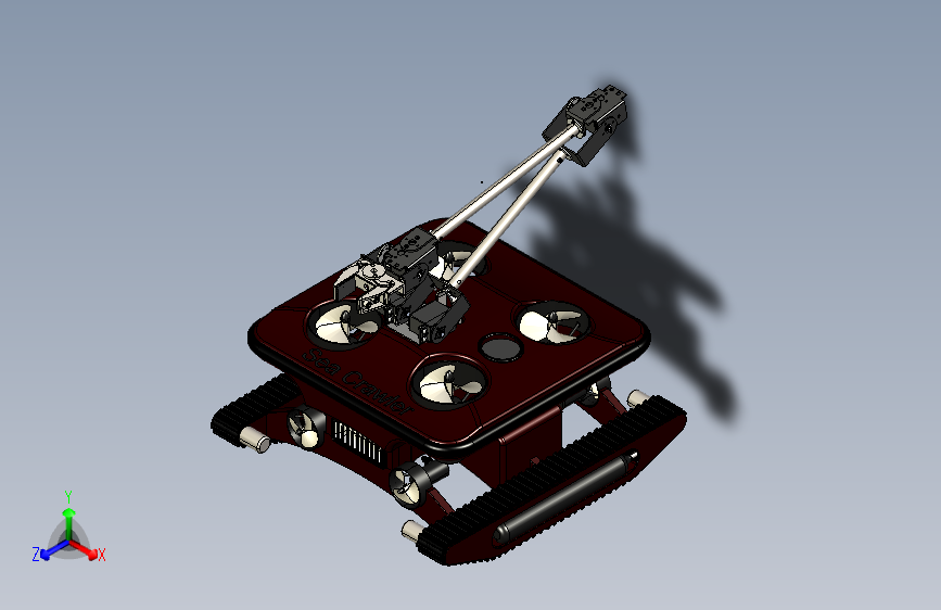 Y4314-海底探测器+ROV+Sea+Crawler+ROV-02+IGS