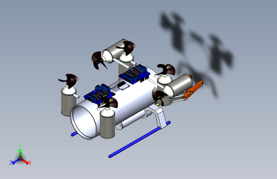 Y4315-海底探测器+ROV+sous-marin-telecommande+SW