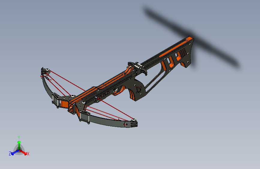 Y4342-弓弩+mini-cross-bow+INVENTOR+STP+IGS