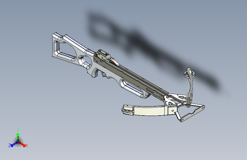 Y4345-弓弩+sheet-metal-crossbow+SW+IGS+X_T