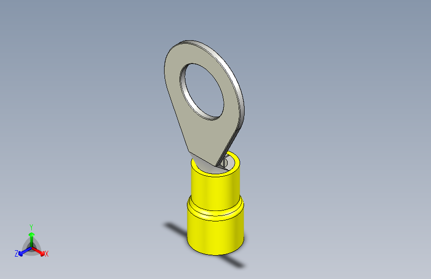 Y4368-接插件++insulated-ring-terminals-yellow-1+1+STP