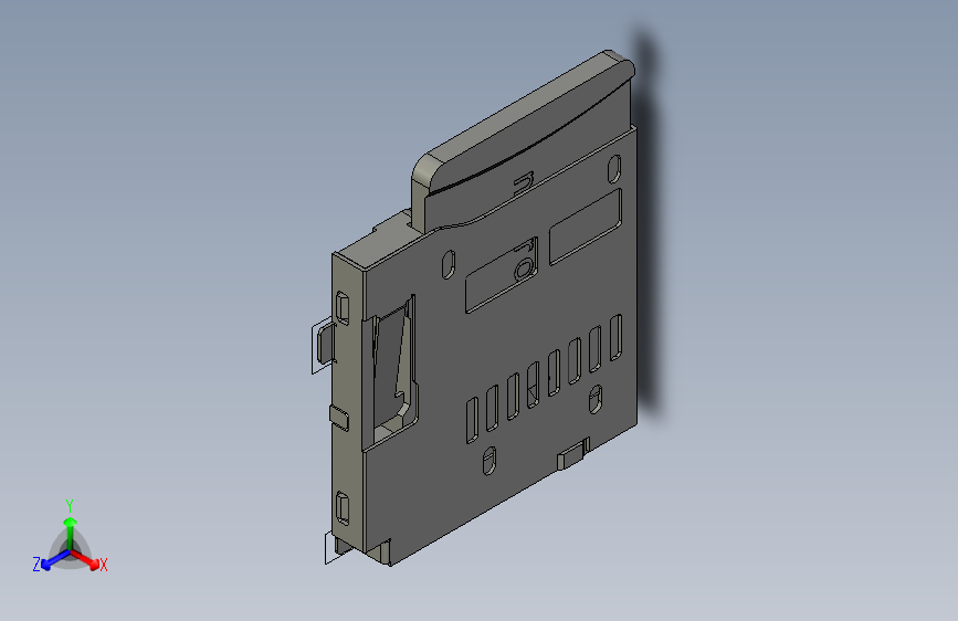 Y4397-接插件++micro-sd-slot-with-sd-card+2+STP