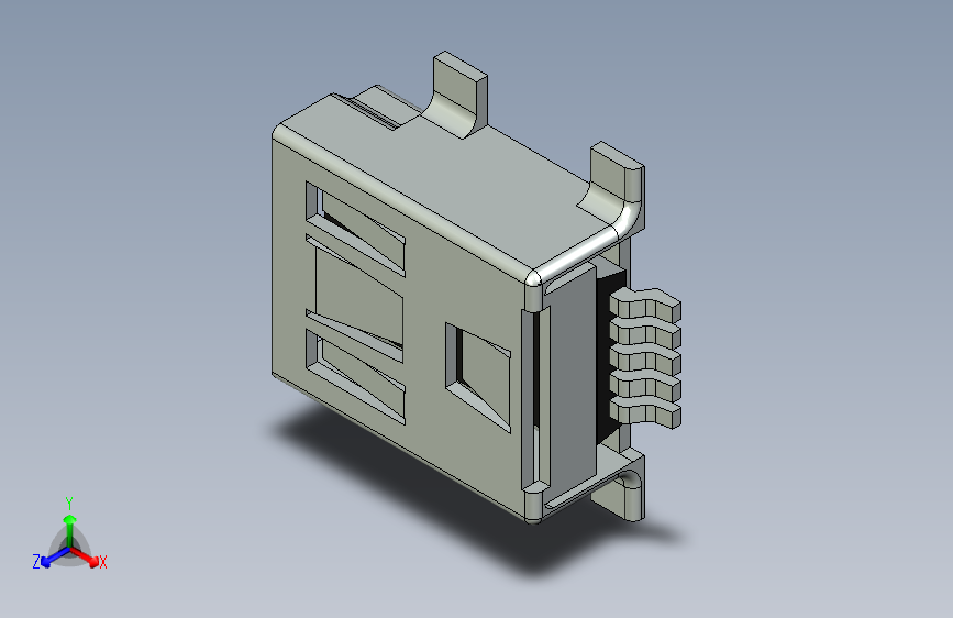 Y4402-接插件++mini-smd-usb-connector-female+SW