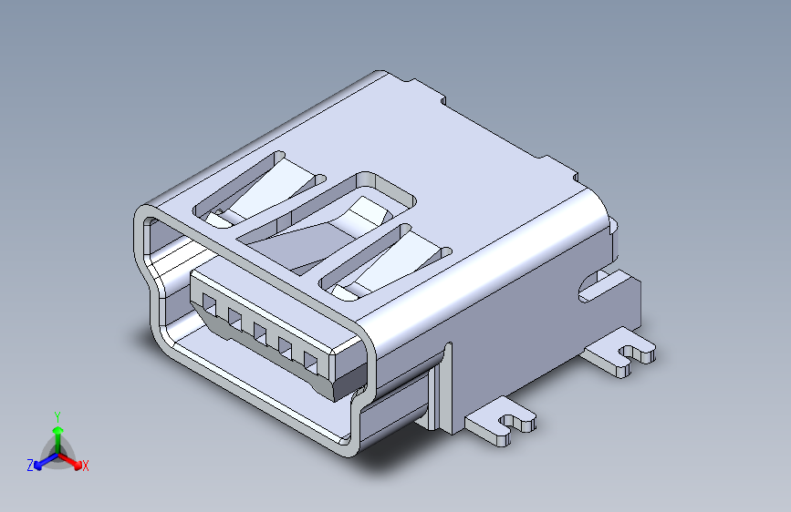 Y4403-接插件++mini-usb-type-b-smd-mount-female-connector+SW+STP+IGS