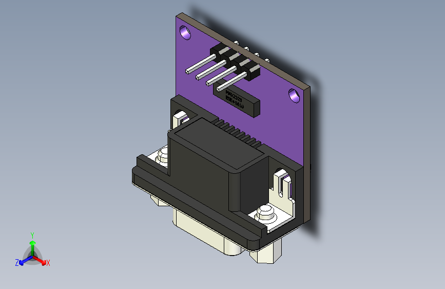 Y4415-接插件++rs232-to-ttl-serial-converter+INV+STP