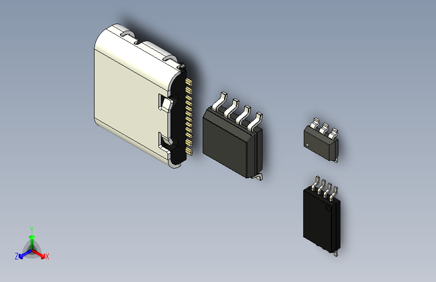 Y4439-接插件++1s-4056-bms-and-usb-type-c-connector-module+STP