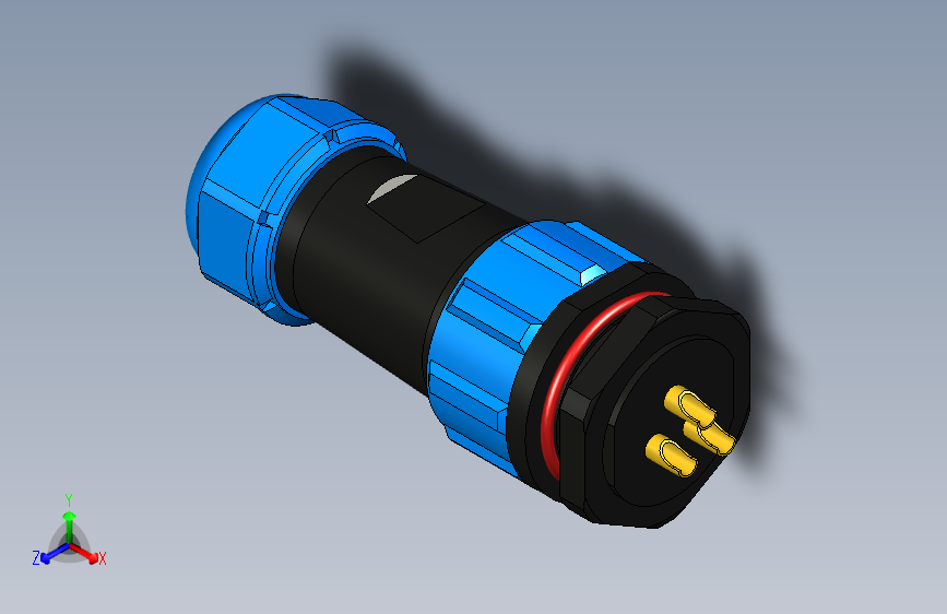 Y4445-接插件++3-pin-connector+SW