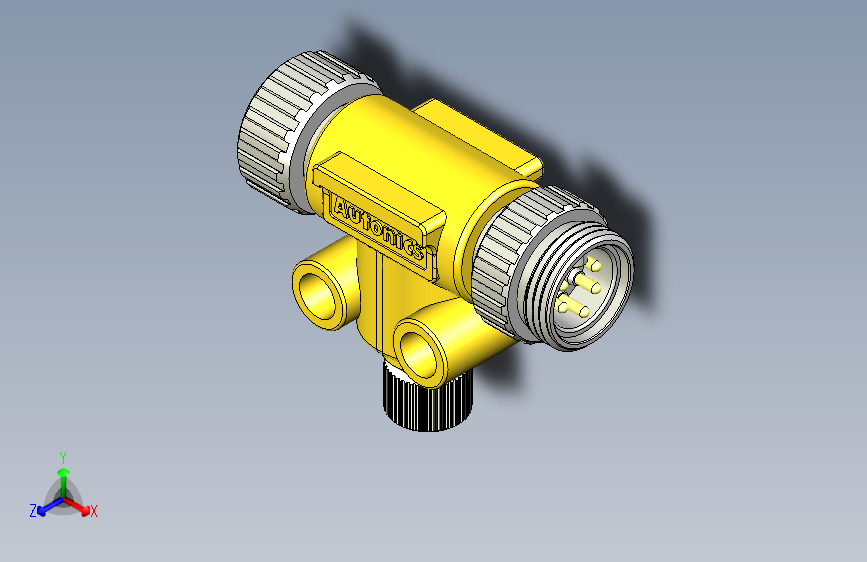 Y4448-接插件++7-8-x-m12-t-splitter-1+4+X_T