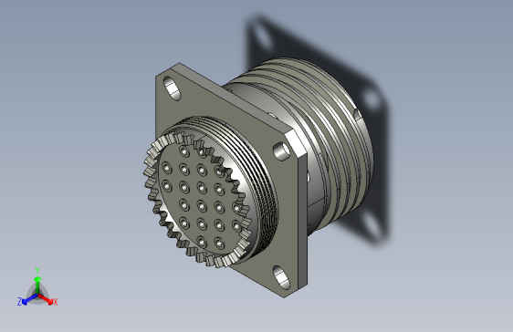 Y4455-接插件++38999-19+Plug+Assy+STP