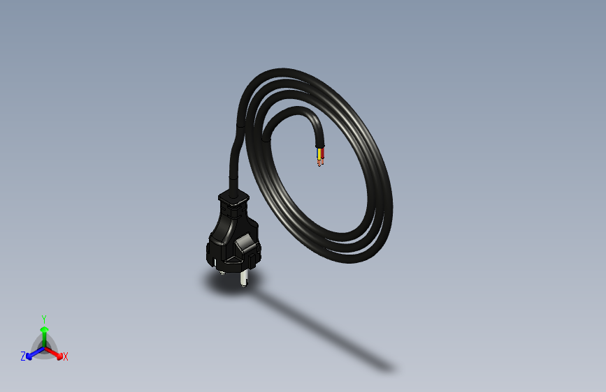 Y4458-接插件++ac-electrical-plug-cee-7-7+SW++IGS