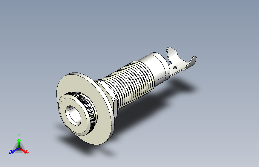 Y4481-接插件++connector-mono-socket-6-35mm+STP+IGS