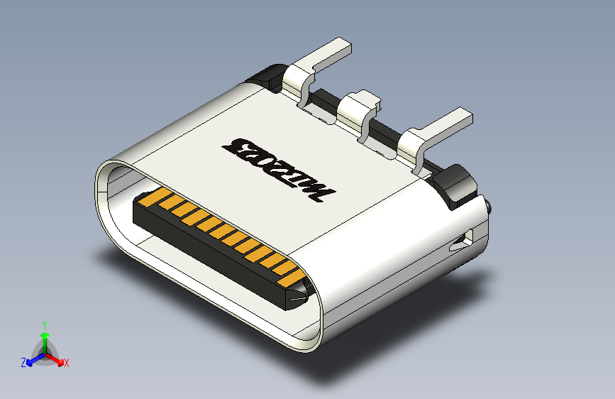 Y4483-接插件++connector-usb-c-vertical+STP