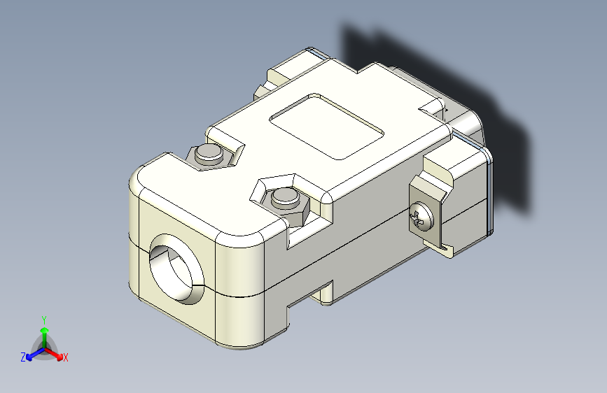 Y4487-接插件++DB9+in+plastic+case+-+cable+STP+IGS