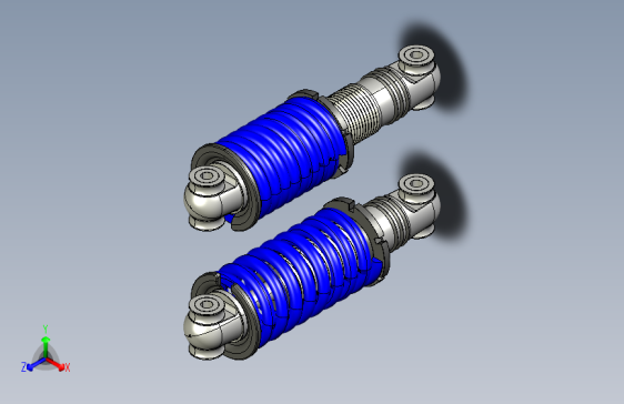 Y4977-减震器+++Shock+Absorber-211++CATIA+STP