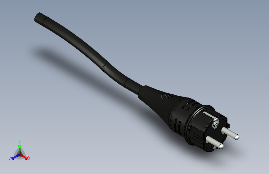 Y4528-接插件++electrical-plug-type-f+SW+STP