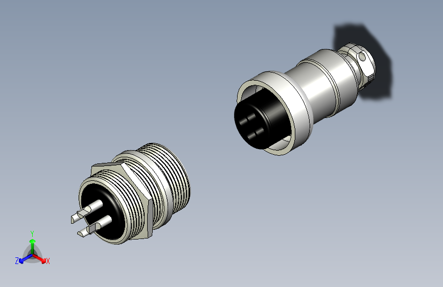 Y4545-接插件++GX+20++Aviation+Connector+v2+F3D+STP