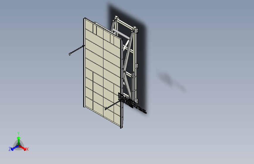 Y4596-cissor-car-lift-1升降机