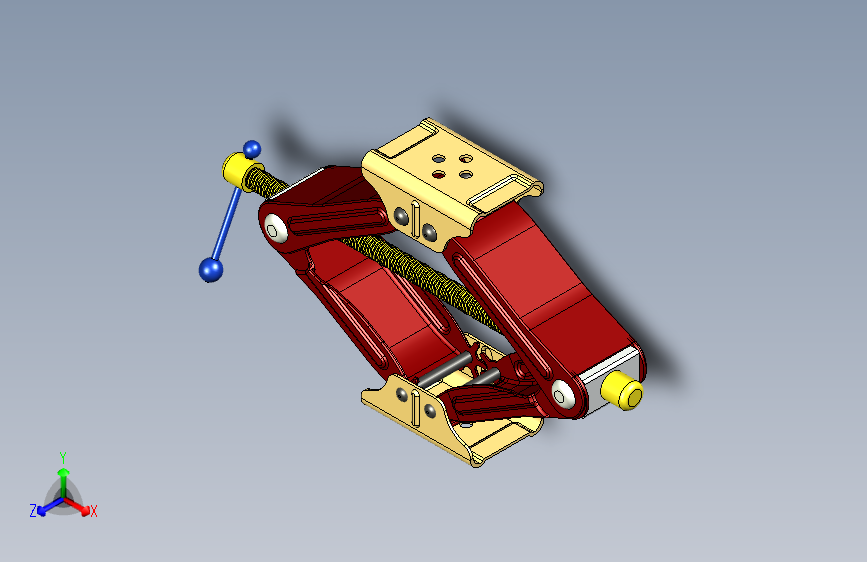 Y4631-剪式升降机+scissor-car-jack+SW