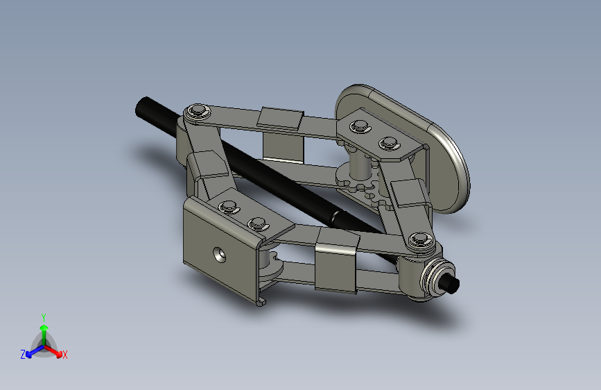 Y4634-剪式升降机+scissor-jack-21+INVENTOR+DWG