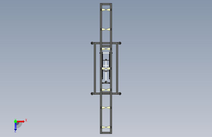 Y4642-剪式升降机+scissor-lift-27+ATASEVER+SW 俯视图