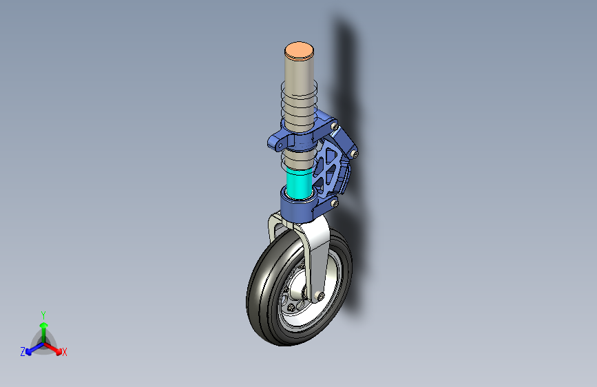 Y4679-飞机起落架++main-landing-gear-6+X_T