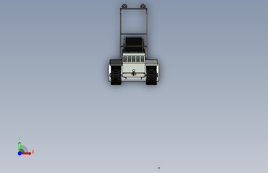 Y4703-铲车+++Minidozer+IGS 正面视图